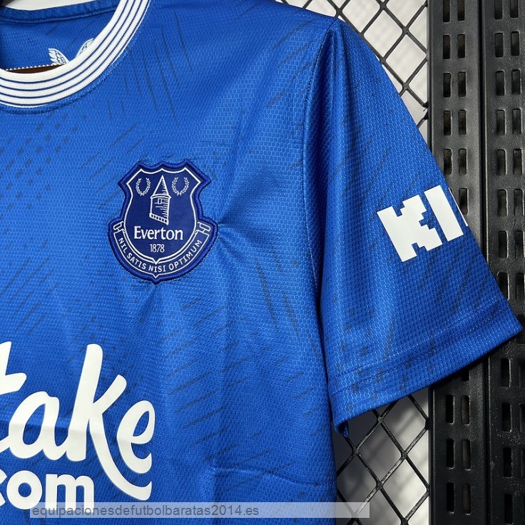 Nuevo Tailandia 1ª Camiseta Everton 24/25 Azul Baratas